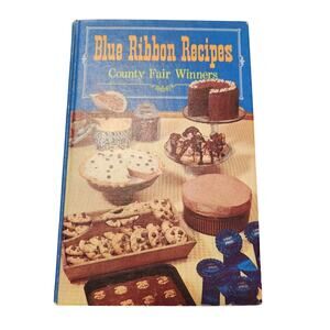 1968 Blue Ribbon Recipes County Fair Winners Cookbook‎